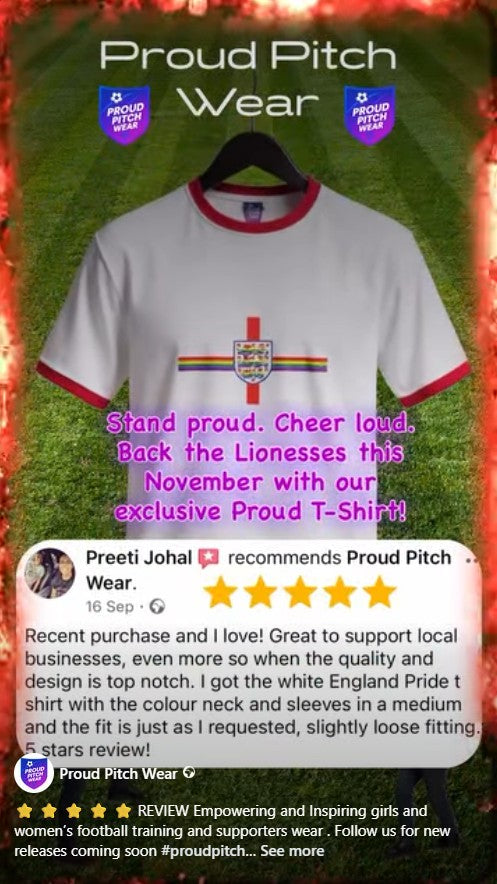 Review Proud Pitch Wear Top Football Unites Pride