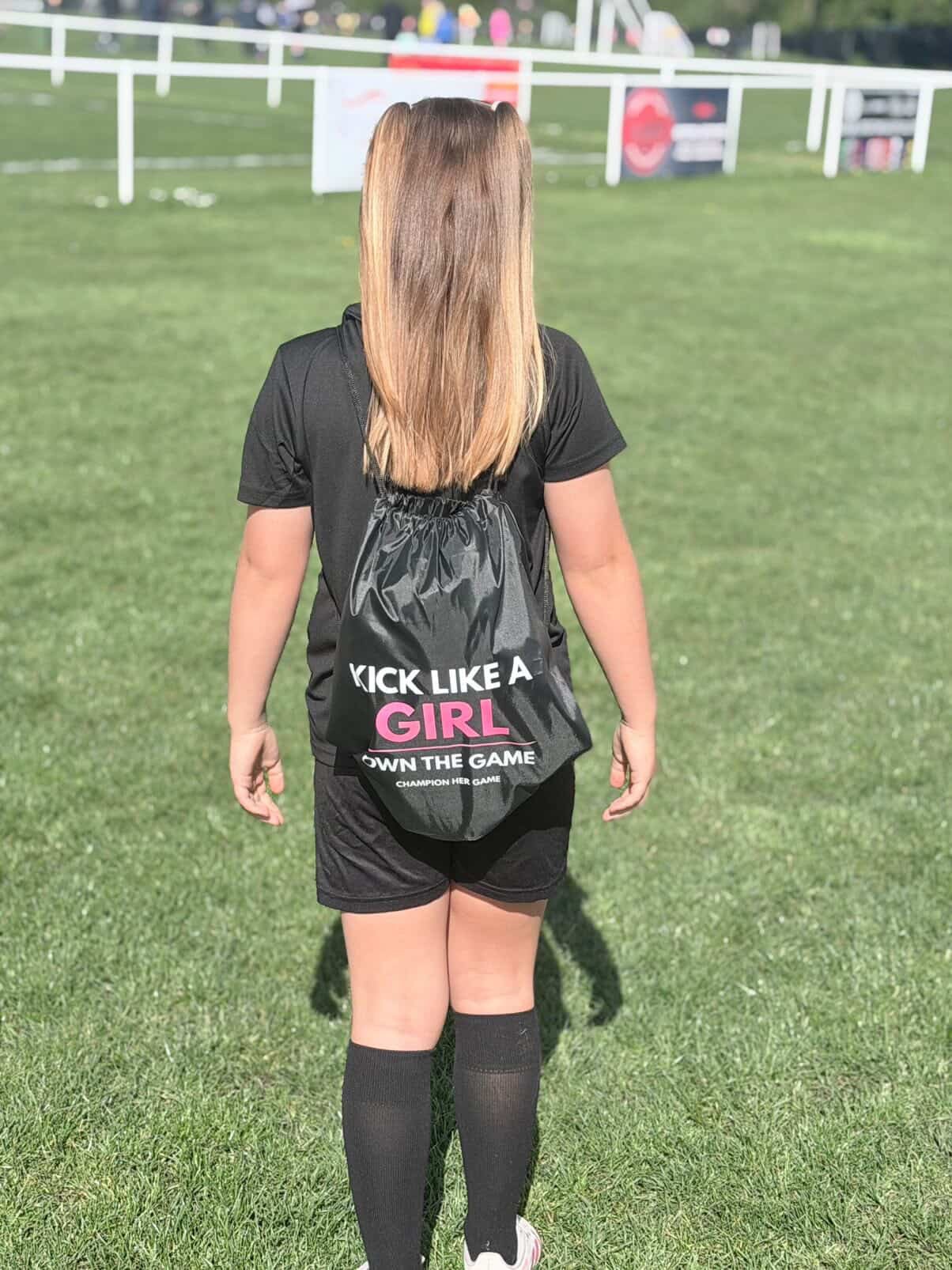 Girls Kit Bag — Like A Girl Collection | Champion Her Game - Champion Her Game